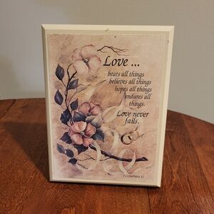 1 Corinthians 13 in a frame